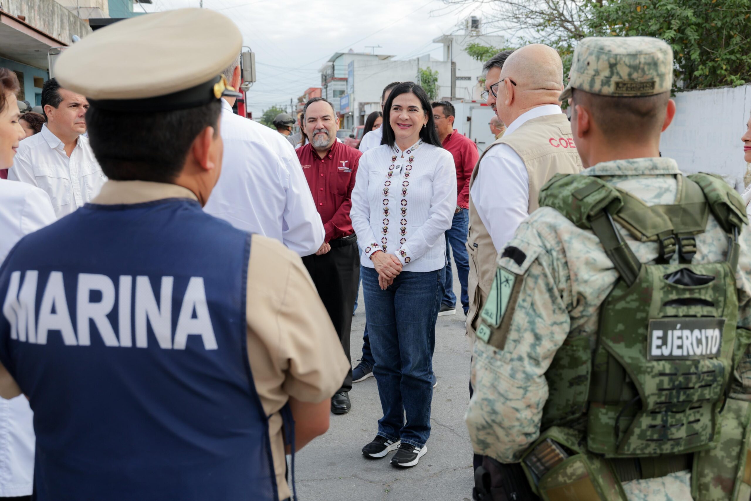 Encabeza Mónica Villarreal Frontal Combate al Dengue